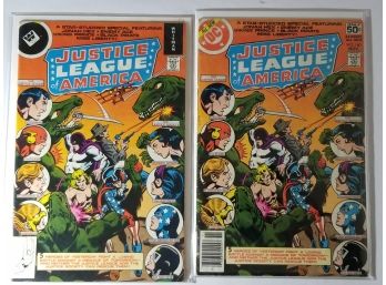 Justice League Of America #160 Lot - Newsstand And Whitman Variant - 1st Series From 1978