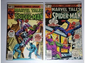 Marvel Tales Starring Spider-Man Comic Lot - #113 & 114 - From 1980 - Over 40 Years Old