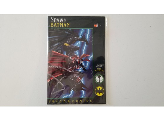 Crossover Comic - Spawn Batman - Image Comics - Frank Miller & Todd McFarlane - Newstand Edition