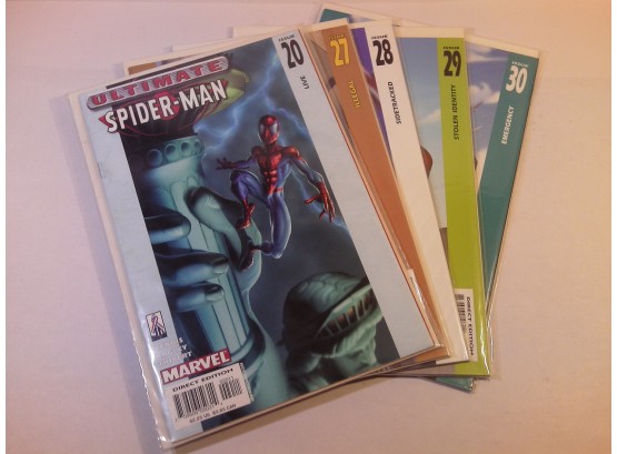 Comic Book Lot - Ultimate Spider-Man (1st Series) #20 & #27-30