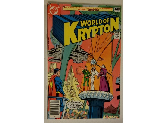 #1 Issue! - DC World Of Krypton #1 - 1979 - Over 40 Years Old