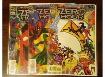 Zero Hour Crisis In Time Comic Lot - Zero Hour #2-#4 - Dan Jurgens