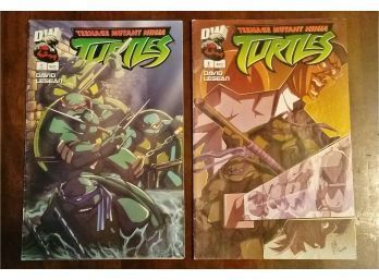 1st Issue! - Teenage Mutant Ninja Turtles #1 & #2 - Peter David - Dreamwave Productions