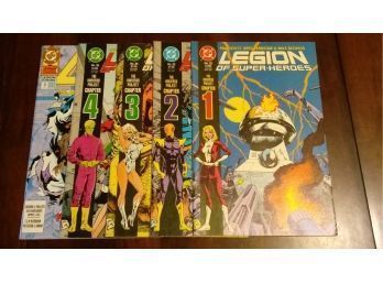Legion Of Super-Heroes Comic Lot - #32-#35, LSH Annual #3 - 5 Comics - 35 Years Old