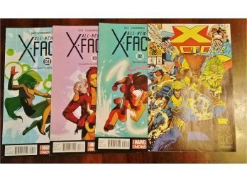 X-factor Comic Lot - X-factor #87, All-new XF #2-#4 - Peter David