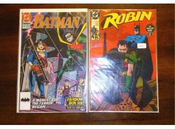 Robin/Batman Comic Pack - Robin #1 & Batman #467 - 30 Years Old
