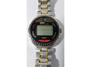 Vintage Timex Data Link 150 - Computer Connected Microsoft Digital Watch