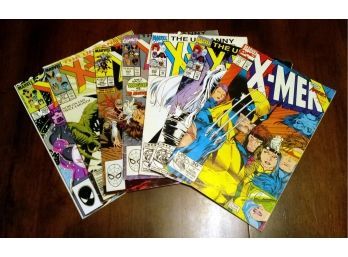 Uncanny X-men Comic Lot - 7 Comics - 30 Years Old