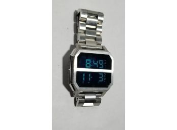 Adidas Mens Watch - Archive MR2 - Stainless Steel Digital Watch