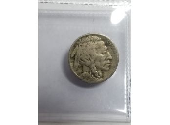 US 1924 Buffalo Nickel In Coin Sleeve Holder