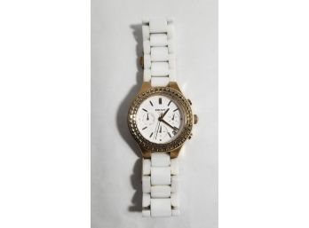 DKNY Ceramic Chronograph Watch - Unisex Chronograph With Date Display - NY-2225