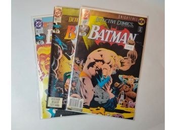 Detective Comics Lot - #659, #660, & #661 - 3 Comics - Chuck Dixon