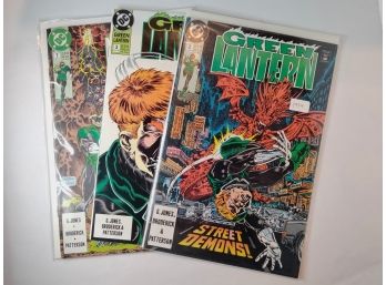 Green Lantern Comic Lot - #2, #3, & #7 - Gerard Jones - 30 Years Old