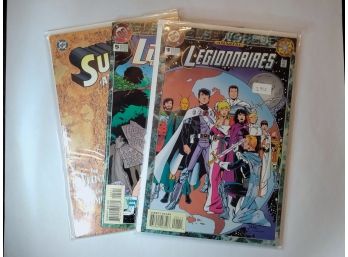 Elseworlds Comic Book Lot - Legionnaires, Legion Of Superheroes, & Superman