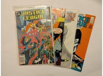 Justice League America Comic Lot - #2, #9, #10, #11 - 30 Years Old