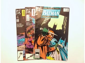 Batman Comic Lot - Batman #435, Detective Comics #603, #605 - John Byrne - Over 30 Years Old