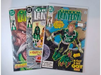 Green Lantern Comic Lot - #9, #10, & #12 - Gerard Jones - 30 Years Old