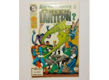 Green Lantern #25 - Guy Gardner Quits Green Lanterns - 30 Years Old