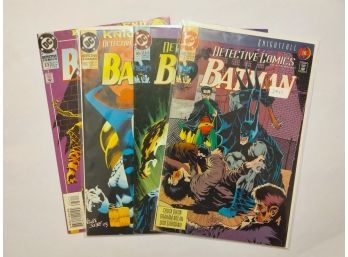 Detective Comics Lot - #665-#667, #676 - 4 Comics - Chuck Dixon