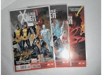 1st Issue! - All-New X-Men #1, #2, #3 - First Appearance Of Tempus, Triage, & Morph - Brian Michael Bendis