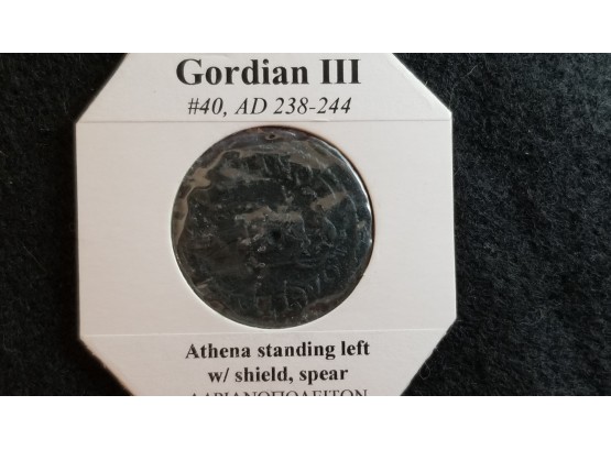 Ancient Roman Coin - Gordian III- 238 - 244 AD (over 1500 Years Old)