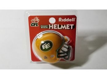 Riddell Pocket Size Helmet - CFL Edmonton Football Team (Edmonton Eskimos)