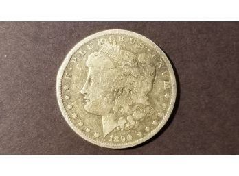 US 1890 O Morgan Silver Dollar - Fine