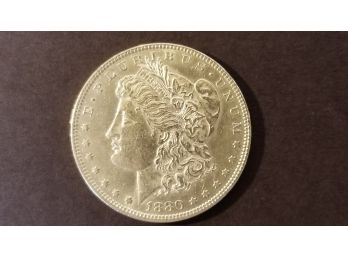 US 1880 O Morgan Silver Dollar - Brilliant Uncirculated