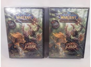 2 Sealed World Of Warcraft TCG Drums Of War PvP Battle Decks
