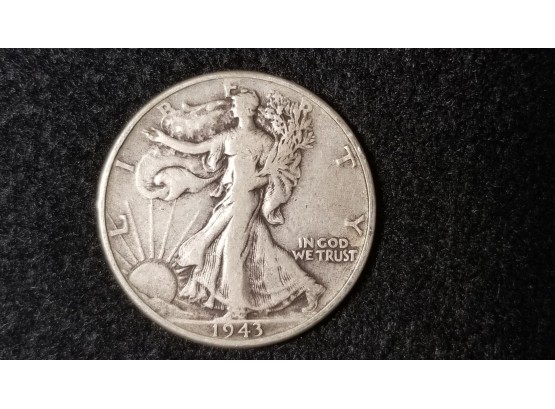 US 1943 Walking Liberty Half Dollar - Fine
