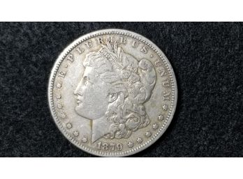 US 1879 Morgan Silver Dollar - Fine