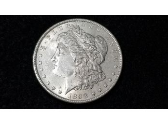 US 1898 Morgan Silver Dollar - Extremely Fine