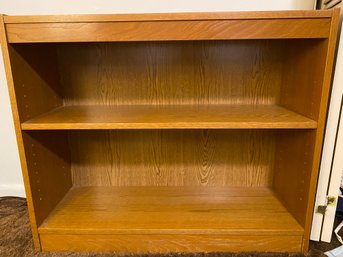 Nice Pressed Wood & Veneer, Two-shelf Bookcase
