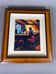 Michael Flohr Serendipity Suite Lady Luck Mixed Media On Canvas With COA Print #115/195