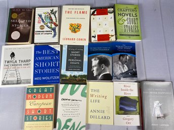 Lot Of Books Of Short Stories And On Writing, Featuring Works From Annie Dillard, F. Scott Fitzgerald