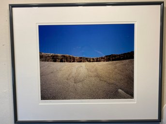 Spectacular Framed & Matted Limited Edition Photograph By Local Artist Howard Rosenfeld, Titled 'Monoblack I'