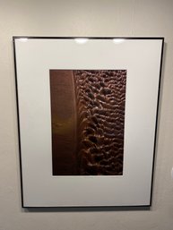 Stunning Framed And Matted Photograph By Local Artist Howard Rosenfeld, Titled 'Mud 10'