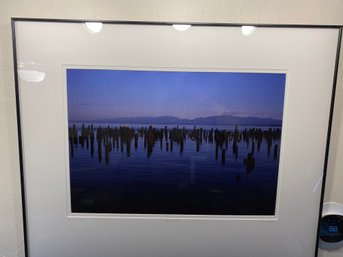 Gorgeous Framed & Matted Limited Edition Photograph By Local Artist Howard Rosenfeld, Titled 'peirizon III'