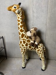 Fantastic Melissa & Doug Brand Large Stuffed Giraffe And Small Giraffe