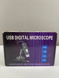 USB Digital Microscope, 1.3 Megapixel Sensor With User's Guide