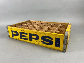 Vintage Pepsi-Cola Bottle Crate From St. Louis, Missouri, Advertising