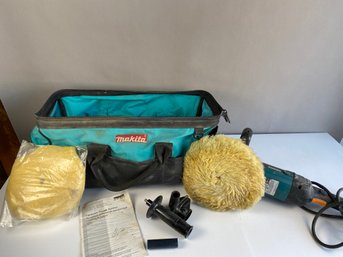 Makita Corded Buffer Or Polisher, Model 9227C, With Storage Or Carrying Case
