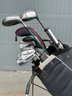 Callaway Golf Bag With Callaway, Taylormade & Lynx Black Cat Clubs
