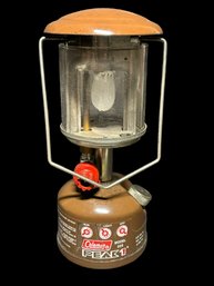 Vintage Coleman Peak 1 Lantern W/ Orange Travel Case