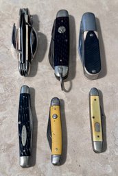 Vintage Pocket Knifes - Lot Of 6