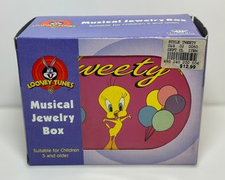 Tweety Bird Looney Tunes Musical Jewelry Box
