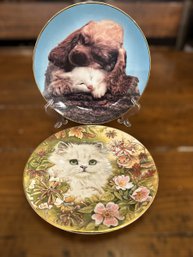 All Bark No Bite & Cat N Mouse Decorative Plates