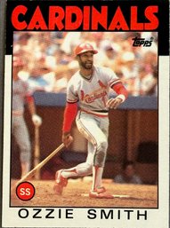 1986 Ozzie Smith Topps St. Louis Cardinals #730