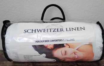 Shweitzer Linen Hypoallergenic Neck Roll Pillow