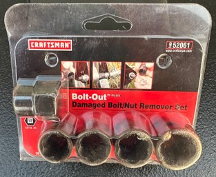 Craftsman Bolt-out Plus Damaged Bolt/Nut Remover Set